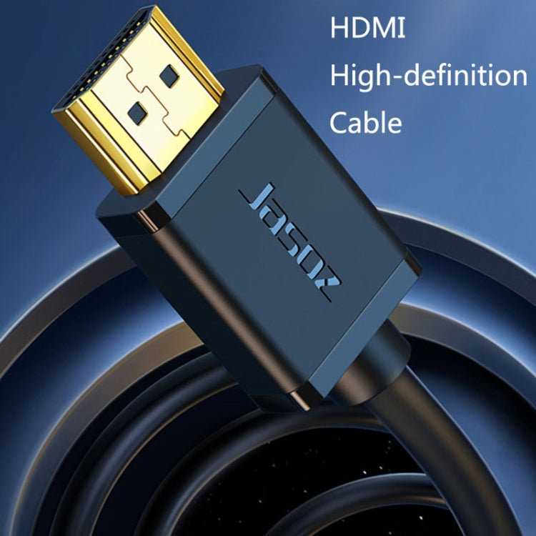 Jasoz 4K HDMI Cavo per proiettore ad alta definizione Cavo video per computer Nucleo in rame privo di ossigeno, lunghezza del cavo:, 0.5m, 1m, 1.5m, 2m, 3m, 5m, 8m, 10m, 12m, 15m, 20m