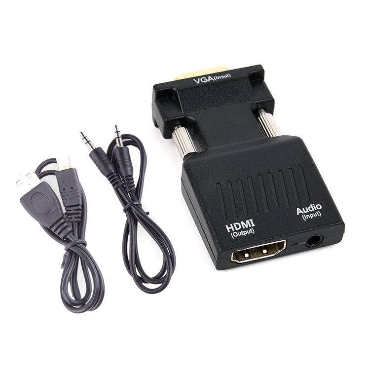 Convertitore da VGA a HDMI HW-2217 con convertitore da computer host a HD audio