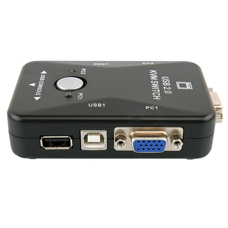 HW1701 Switcher KVM 2 in 1 out Switch VGA manuale a 2 porte USB con commutazione mouse tastiera, HW1701