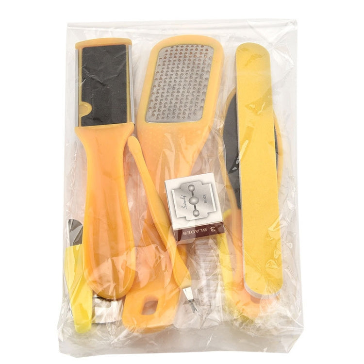 2 pezzi 10 in 1 Set di strumenti per pedicure esfoliante Strumenti per pedicure