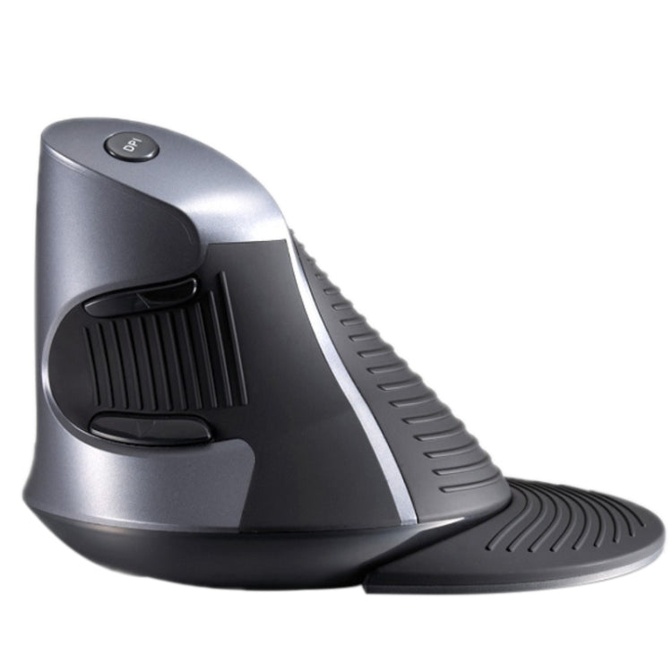 DELUX M618 Mouse wireless ergonomico a 6 tasti con chiocciola verticale, Wireless