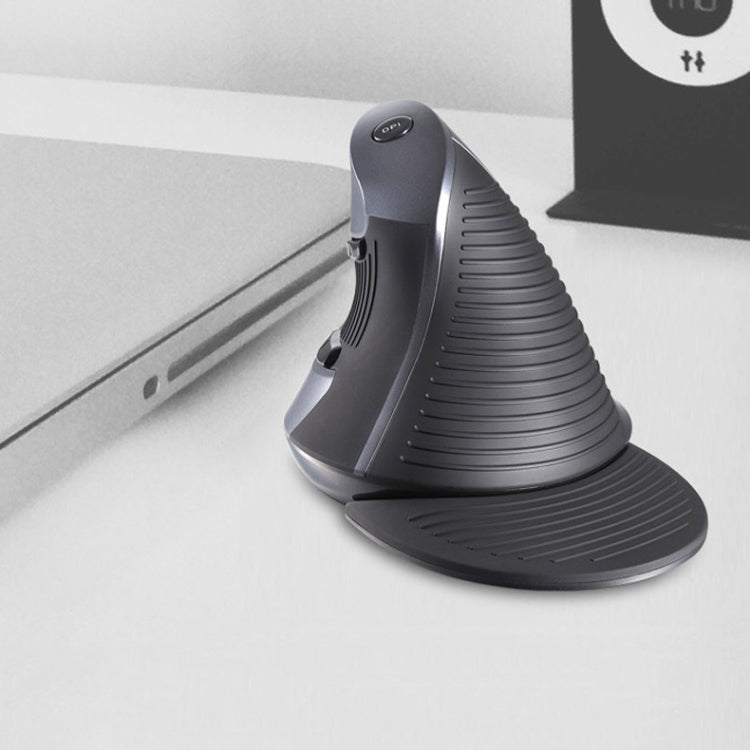 DELUX M618 Mouse palmare verticale a 6 tasti Mouse ergonomico cablato, lunghezza cavo: 1,5 m, Wired