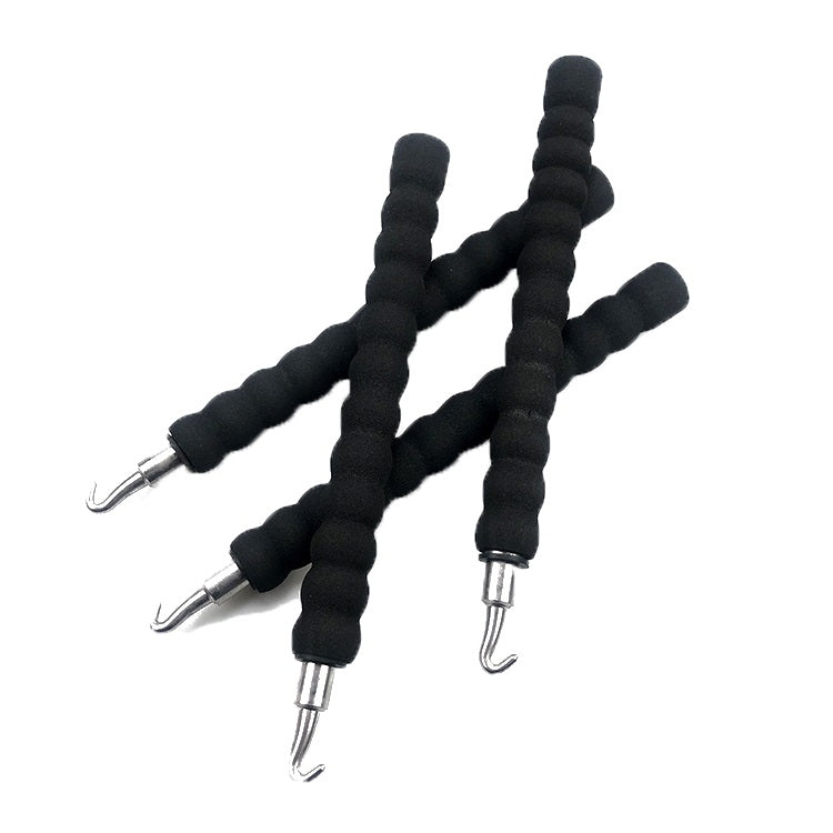 Gancio in acciaio semiautomatico a trazione dritta da 2 pezzi, Steel Hook