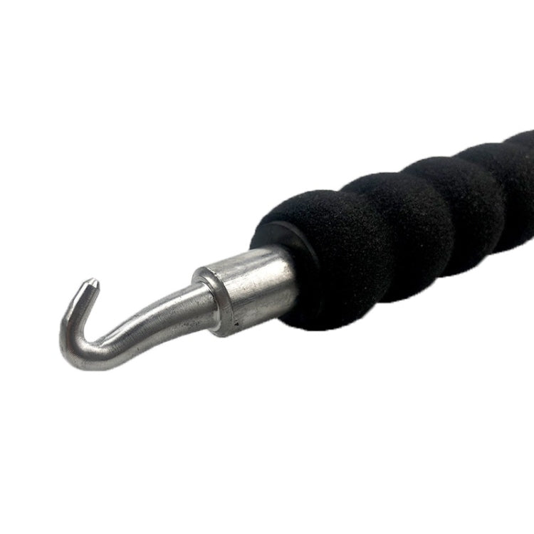 Gancio in acciaio semiautomatico a trazione dritta da 2 pezzi, Steel Hook