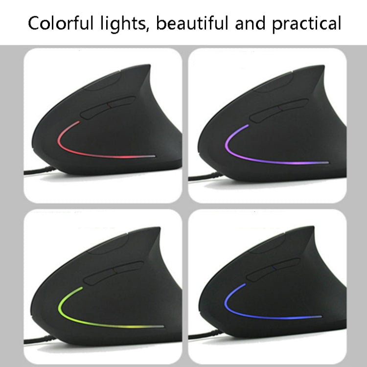 JSY-5 6 Tasti Laser USB Wired Mouse Mouse ottico verticale