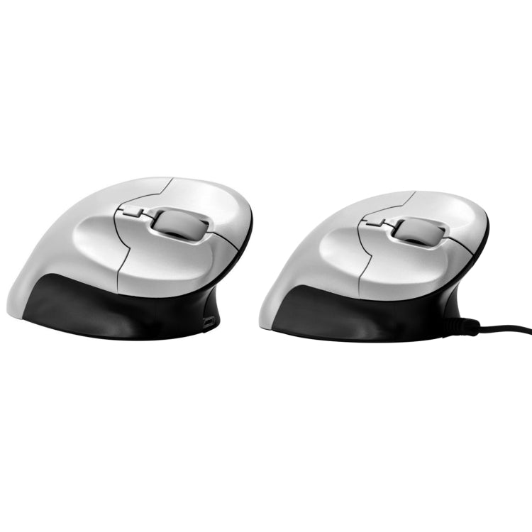 Mouse verticale wireless e cablato G70 Mouse ottico ergonomico, stile:, Wired Version, Wireless Charging Version
