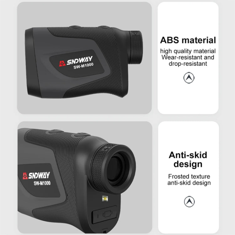 Telemetro da golf telescopio SNDWAY Telemetro angolare per altitudine all'aperto portatile, SW-M500 500m, SW-M700 700m, SW-M1000 1000m