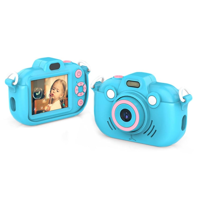 DC502 Fotocamera digitale per bambini con zoom 16X da 2,4 pollici e registrazione video 2,7K, Pink No Card, Yellow No Card, Blue No Card, Pink + 32G, Yellow + 32G, Blue + 32G