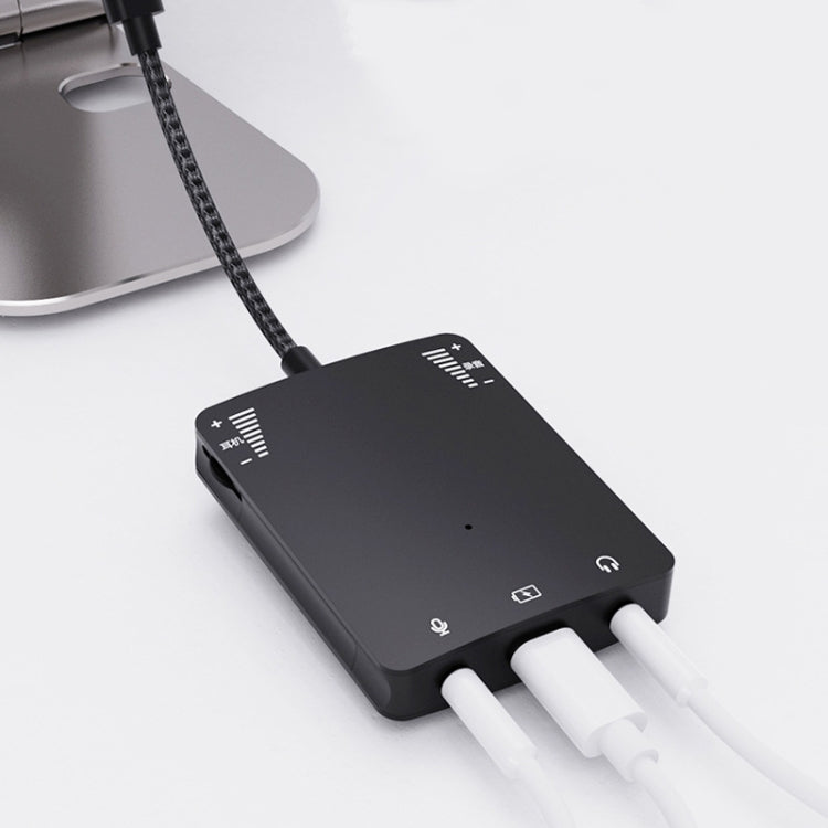 Convertitore di scheda audio per telefono cellulare live a 8 pin, For iPhone 6 And Above