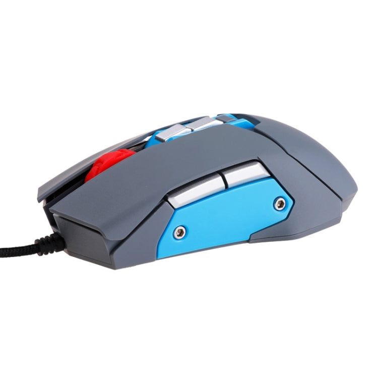 9 tasti 1600 DPI Office Game Mouse di programmazione macro vocale ad attivazione vocale USB, lunghezza cavo: 2 m, MOS9A, MOS9T