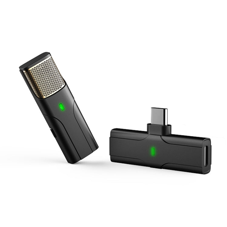 DS01 Microfono con collare in diretta per esterni Collare Colloquio Registrazione Microfono wireless con riduzione del rumore, Specifica:, 8 Pin (Black), 8 Pin (White), Type-C / USB-C (Black), Type-C / USB-C (White)