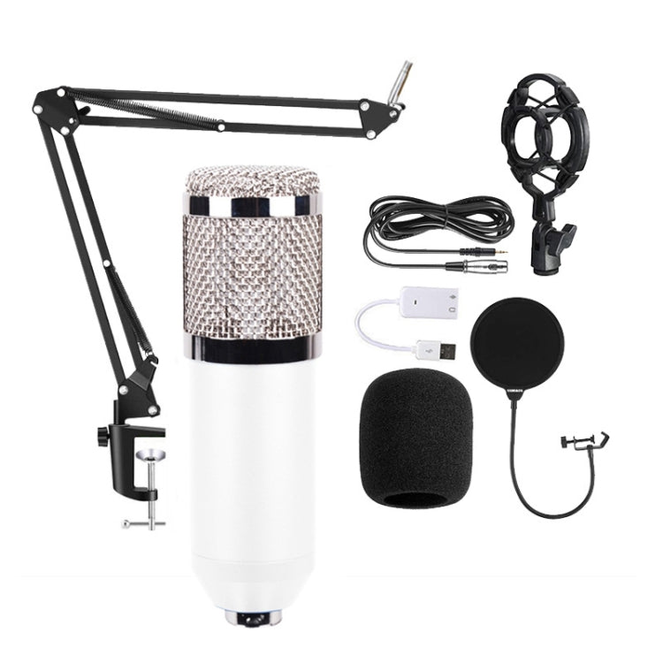 Set microfono a condensatore BM800, BM800 With USB Sound Card (Black), BM800 With USB Sound Card (Black Golden Net), BM800 With USB Sound Card (White), BM800 With USB Sound Card (Blue), BM800 With USB Sound Card (Pink)
