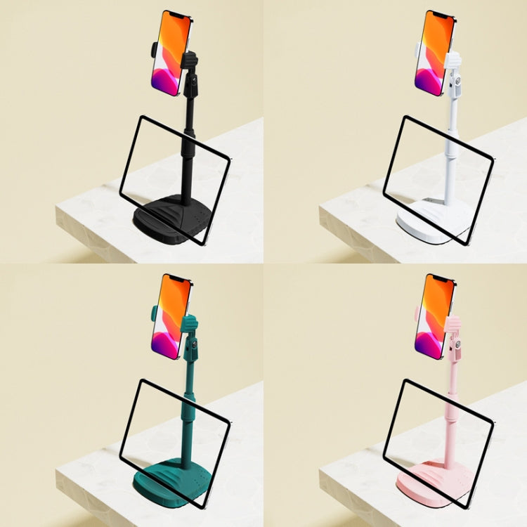 B7 Volcano Telescopic Live Staffa Tablet Telefono Supporto a doppio uso, Classic Black, Icon White, Dark Night Green, Cherry Pink