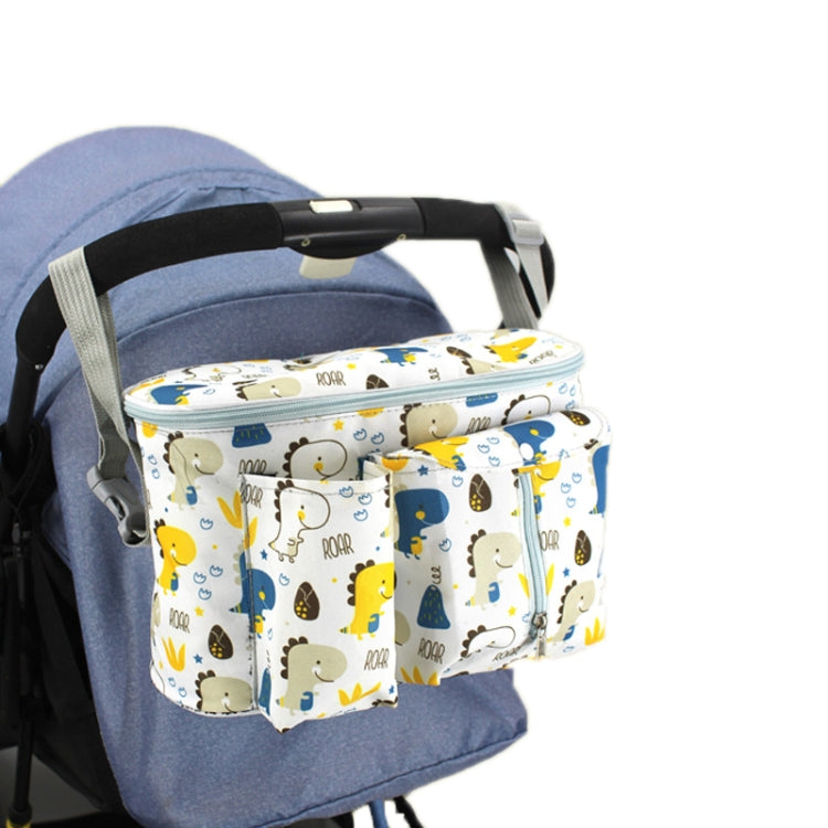 Borsa portaoggetti multifunzionale per passeggino, White Dinosaur, Yellow Zoo, Green Lamb, White Alpaca, Tibetan Owl, Denglin Deer, Yellow Zoo + Side Pocket, Green Lamb + Side Pocket, White Alpaca + Lateral Pocket, Tibetan Owl + Side Pocket