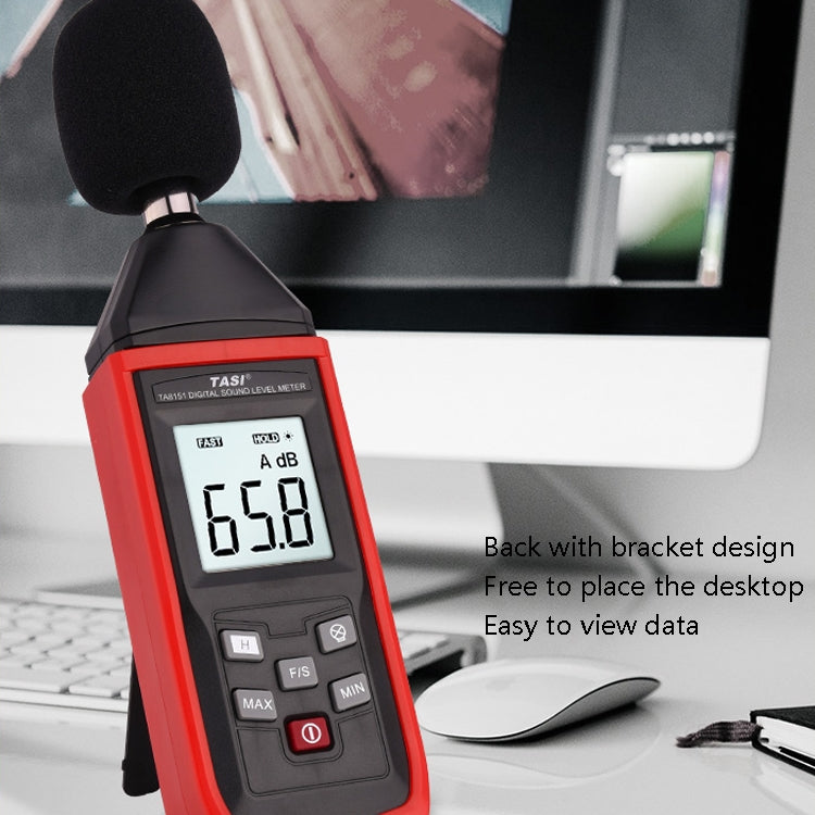 TASI TA8151 Misuratore di decibel sonoro per la misurazione del rumore, TA8151
