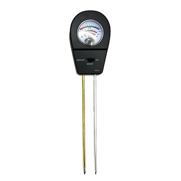 LY101 Rilevatore di terreno per fiori ed erba PH Tester alcalino cantonale, Green, Blue, Black