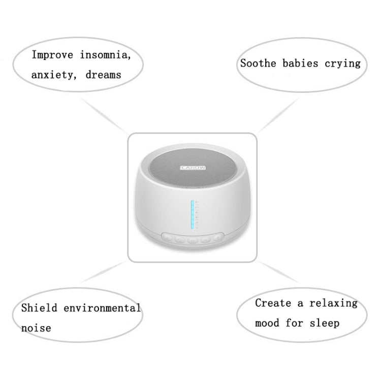 ICANOW USB White Noise Intelligent Sleep Gauge, CS1