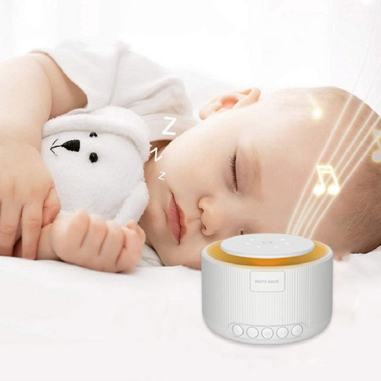 Strumento per dormire con rumore bianco a luce calda intelligente da 2 pezzi, CS5