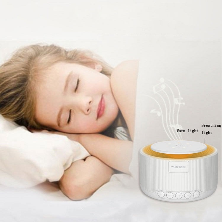 Strumento per dormire con rumore bianco a luce calda intelligente da 2 pezzi, CS5