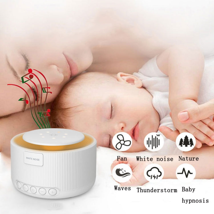 Strumento per dormire con rumore bianco a luce calda intelligente da 2 pezzi, CS5