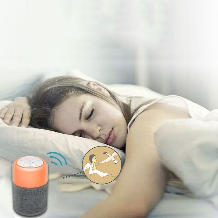 White Noise Sleep Light Dual Sleep Aid Strumento per dormire intelligente