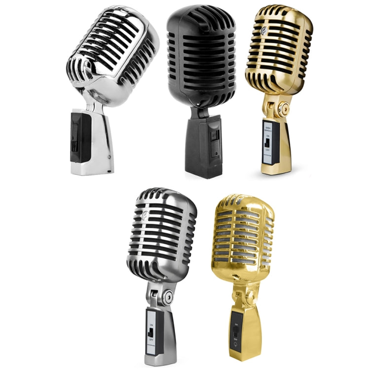 Microfono dinamico da palco in stile vintage, GAM-01 A, GAM-01 B, GAM-FG01, GAM-FG02, GAM-01 C