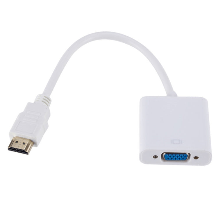 Convertitore da HDMI a VGA HD 1080P ZHQ007, White, Black