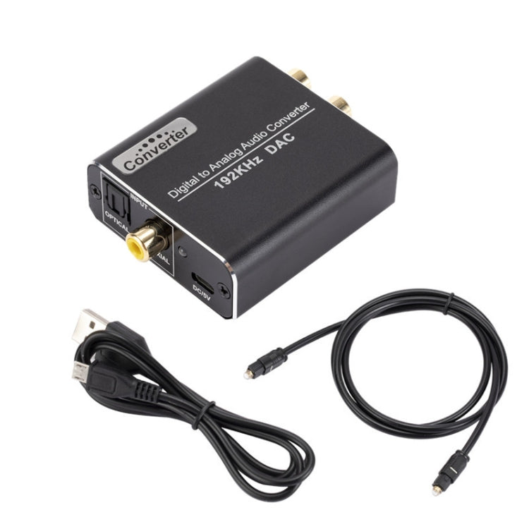 Convertitore audio da digitale ad analogico YP018, Host+USB Cable, Host+USB Cable+Fiber Optic Cable, Host+USB Cable+Coaxial Cable, Host+USB Cable+Fiber Optic Cable+Coaxial Cable