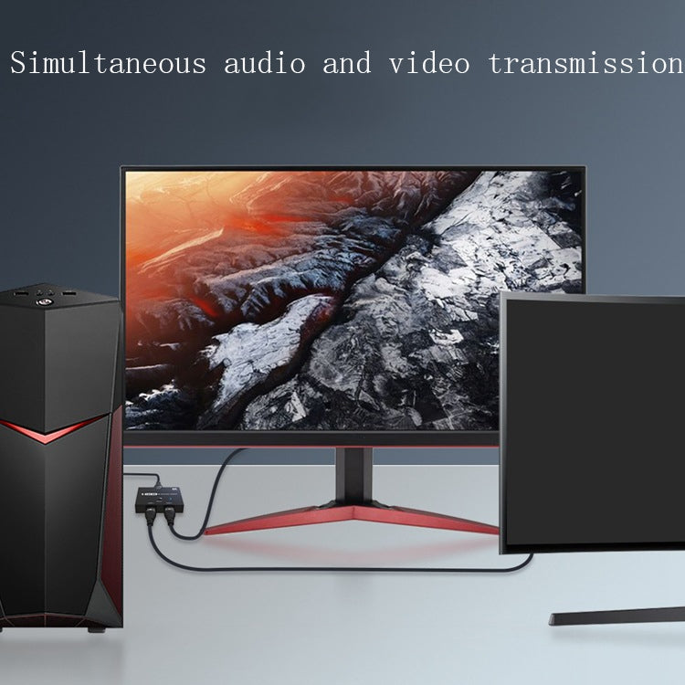 F0301 HDMI 2.1 Switcher bidirezionale PS5 Switcher dedicato ad alta definizione One-In-Two, F0301