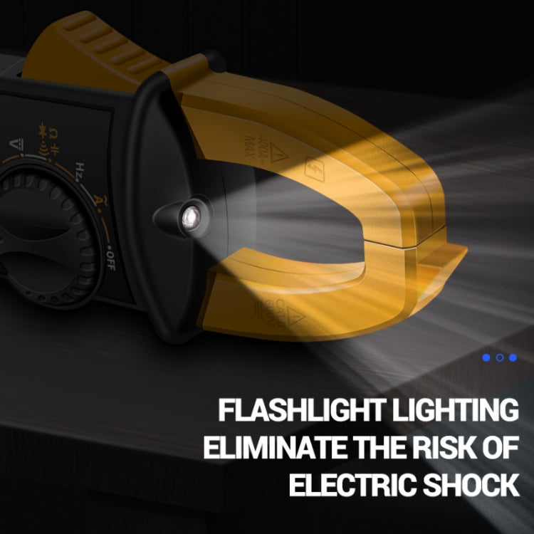 ANENG ST180 Multimetro di tensione intelligente CA e CC con morsetto per display digitale, Red, Black, Yellow