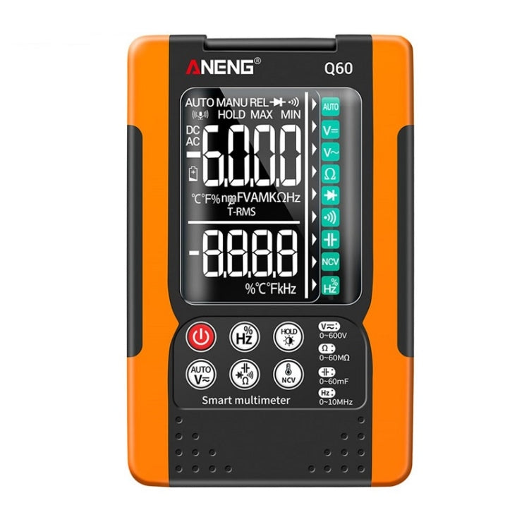 ANENG Multimetro digitale automatico intelligente ad alta precisione, Q60 Intelligent, Q60s Voice Control