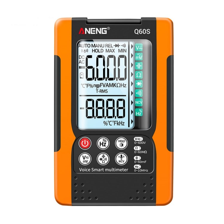 ANENG Multimetro digitale automatico intelligente ad alta precisione, Q60 Intelligent, Q60s Voice Control