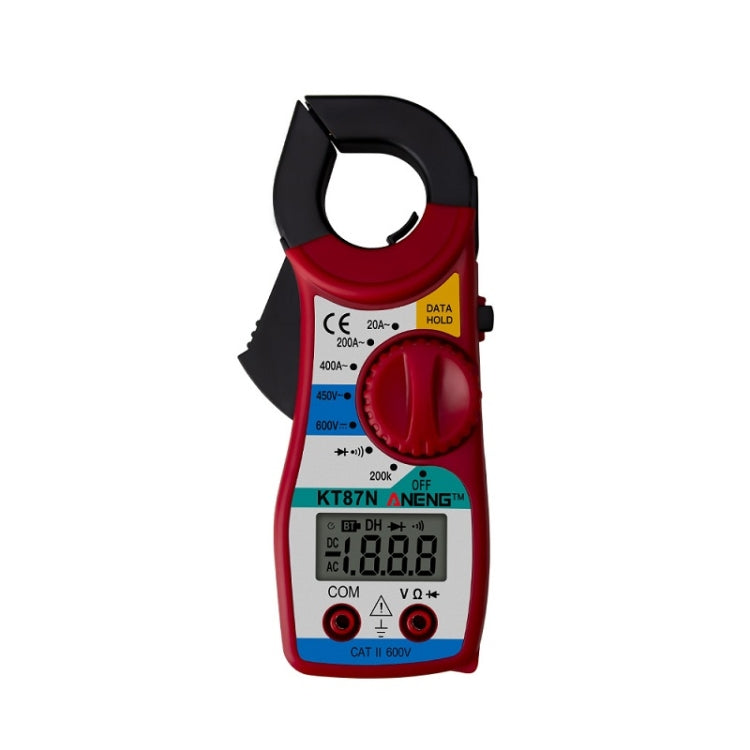 ANENG KT-87N Multimetro per la misurazione della tensione e della corrente a pinza, Yellow, Red, Blue, Gray
