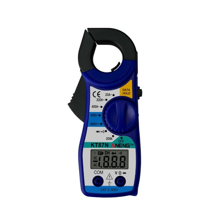 ANENG KT-87N Multimetro per la misurazione della tensione e della corrente a pinza, Yellow, Red, Blue, Gray