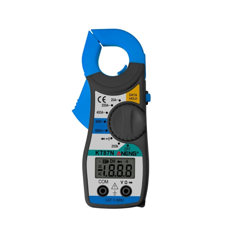 ANENG KT-87N Multimetro per la misurazione della tensione e della corrente a pinza, Yellow, Red, Blue, Gray