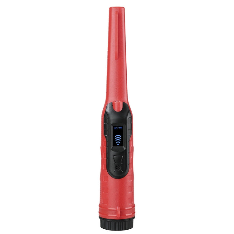 HS-11 Asta di posizionamento per rilevatore di metalli piccolo per caccia al tesoro portatile da esterno, Black Purple, Red Black