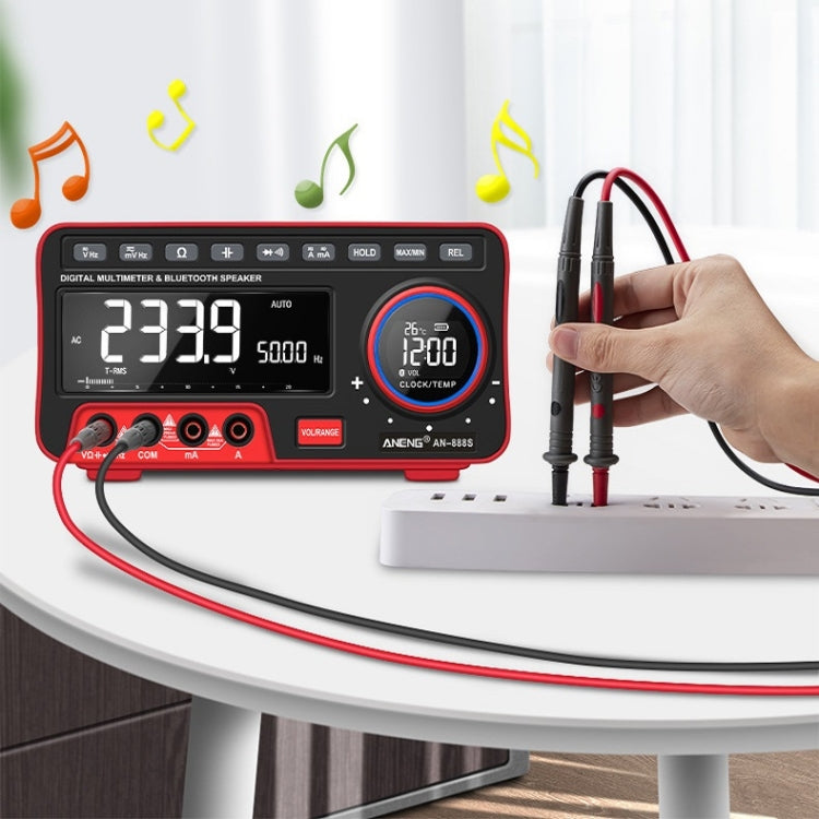 ANENG AN-888S Bluetooth Audio Display Tensione Corrente Multimetro, Standard No Battery
