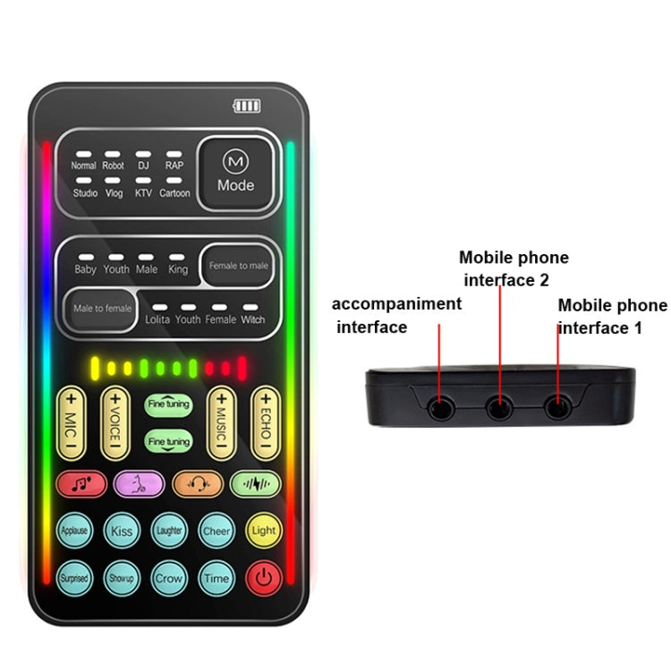 Voice Changer Gioco Trasmissione in diretta Scheda audio per computer portatile, i9, i9 Set, K9, K9 Set