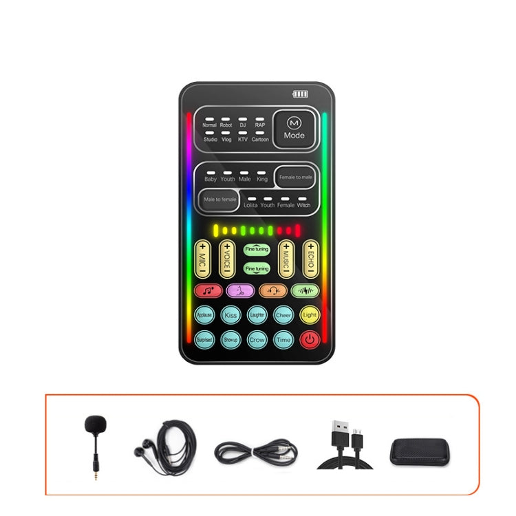 Voice Changer Gioco Trasmissione in diretta Scheda audio per computer portatile, i9, i9 Set, K9, K9 Set