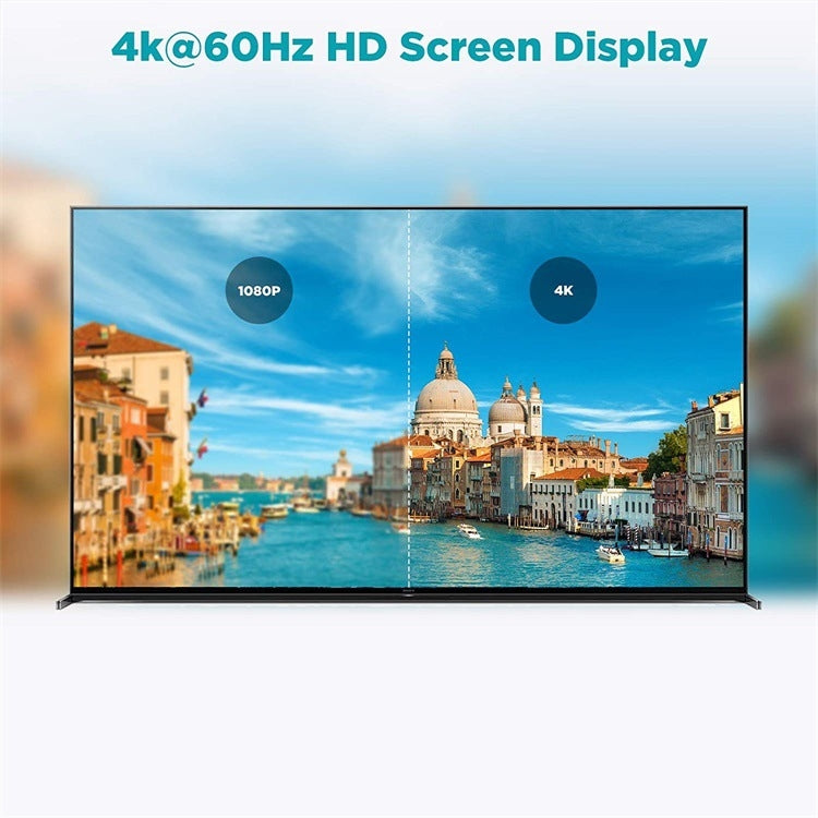 QGeeM QG-AV16 TV HD Proiezione Blu-Ray Cavo TV HDMI Supporta 4K, 1 m, 1.83 m, 3 m