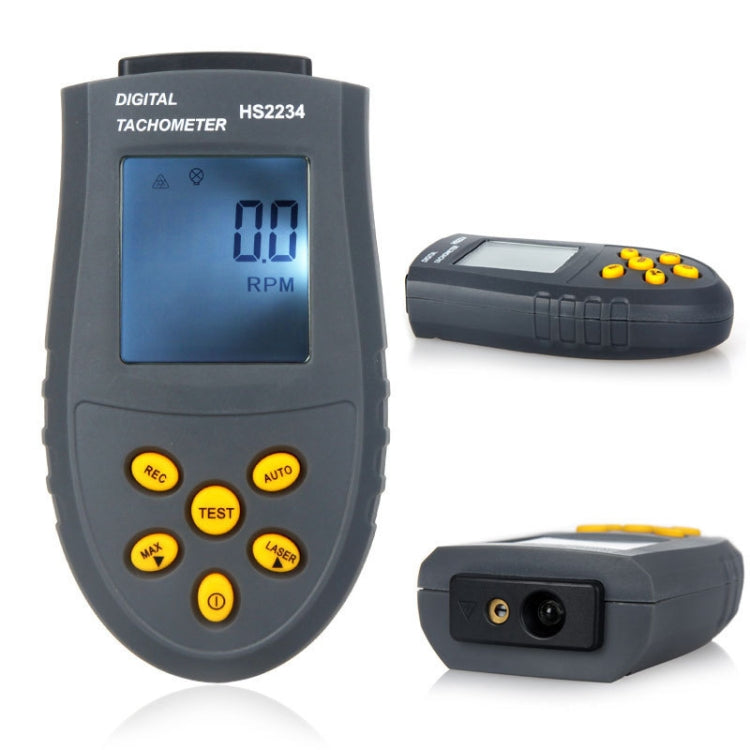HS2234 Contagiri laser senza contatto Contagiri motore con display digitale, HS2234