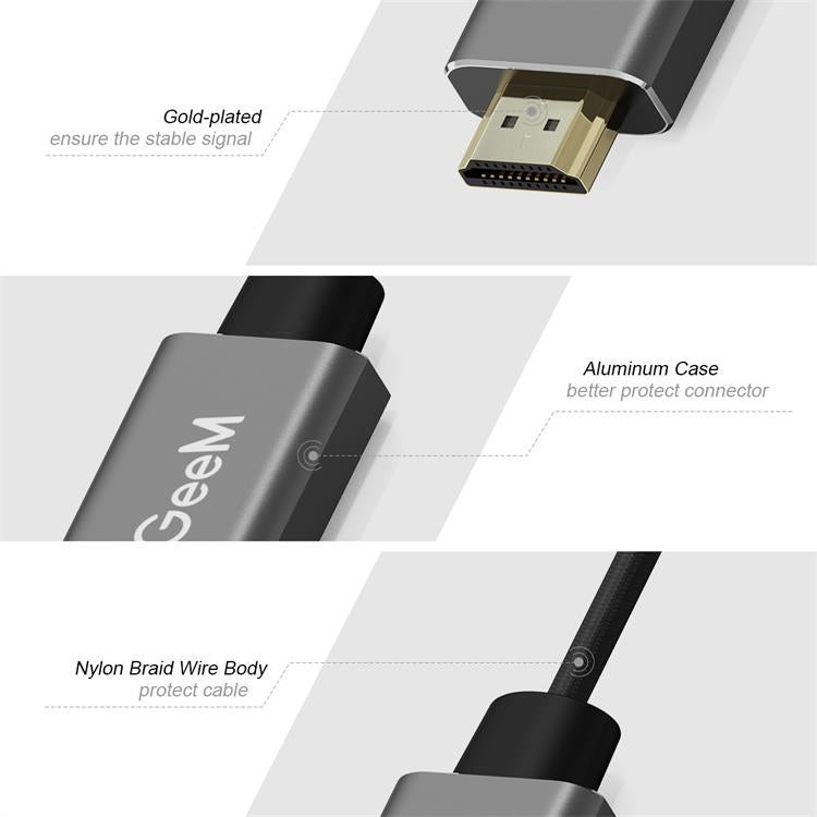 QGeeM QG-HD02 Convertitore HDMI singolo a Mini DP