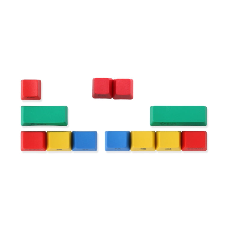 Copritasti PBT per tastiera meccanica RGBY, Front Letter, Side Letter, No Letter