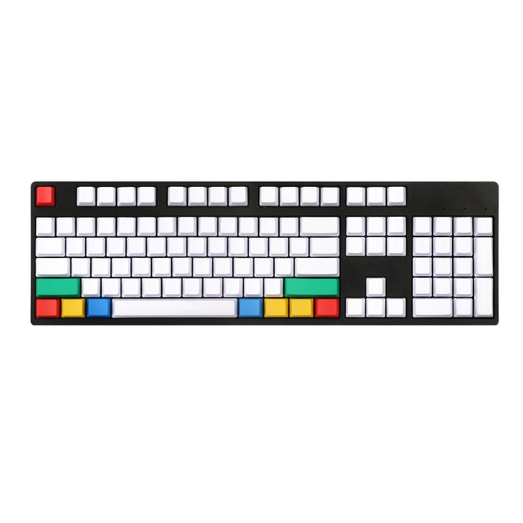 Copritasti PBT per tastiera meccanica RGBY, Front Letter, Side Letter, No Letter
