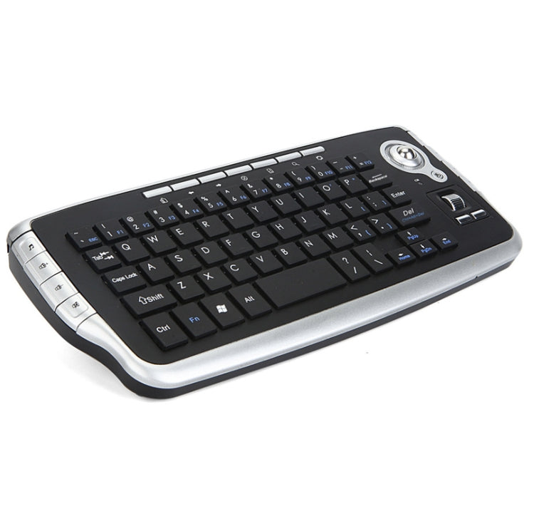MY-10 2.4G 78 tasti 1200 DPI Mini tastiera trackball wireless Set tastiera e mouse wireless