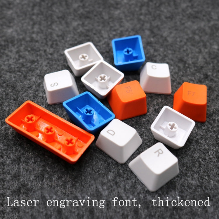 Tastiera meccanica 108 tasti PBT Keycap, Front Letter, Side Letter, No Letter