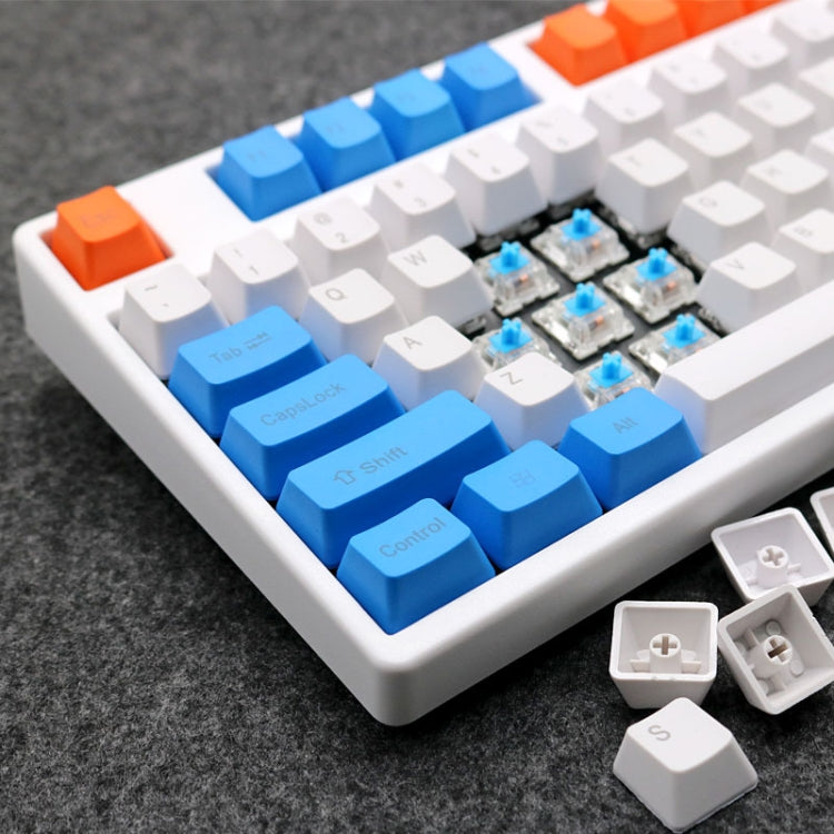 Tastiera meccanica 108 tasti PBT Keycap, Front Letter, Side Letter, No Letter