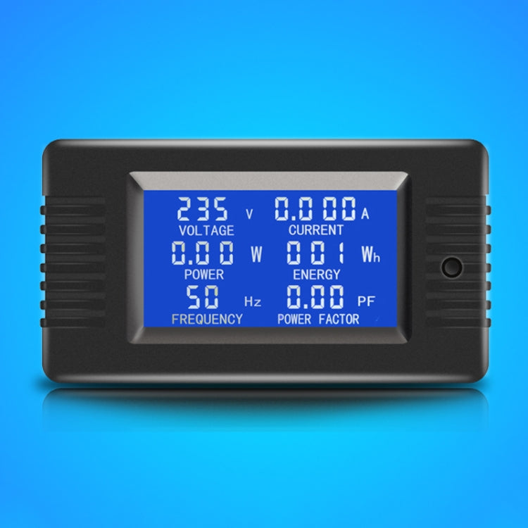 Peacefair versione inglese monitor di alimentazione con display digitale AC multifunzionale, 5A, 10A, 100A (Closed CT), 100A (Open and Close CT)
