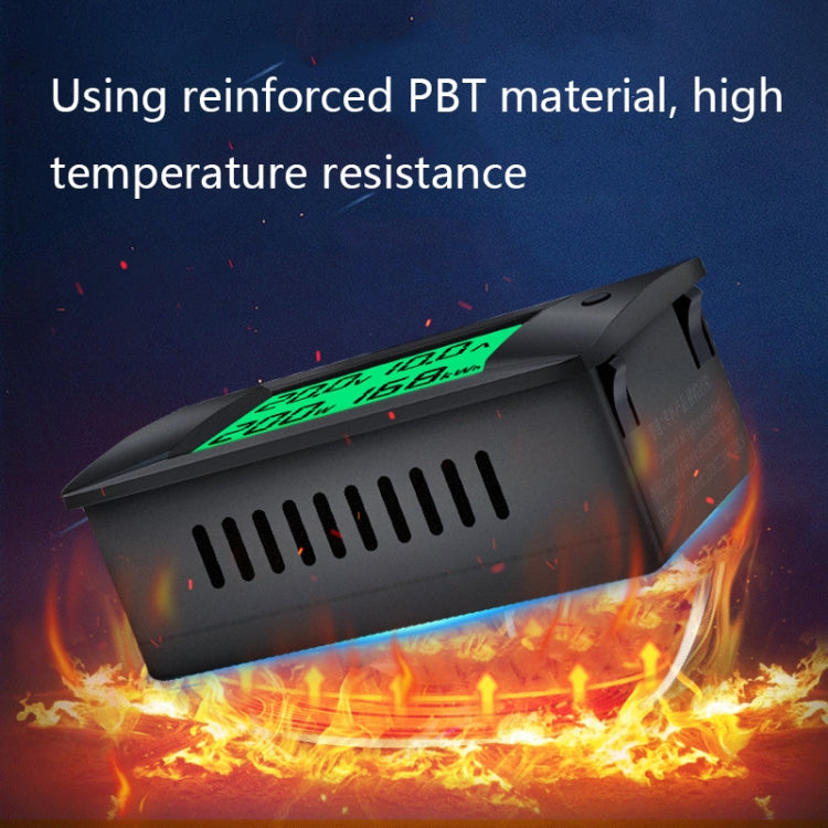 Peacefair PZEM-025 DC Tester per display digitale DC multifunzionale, 50A, 100A, 200A, 300A