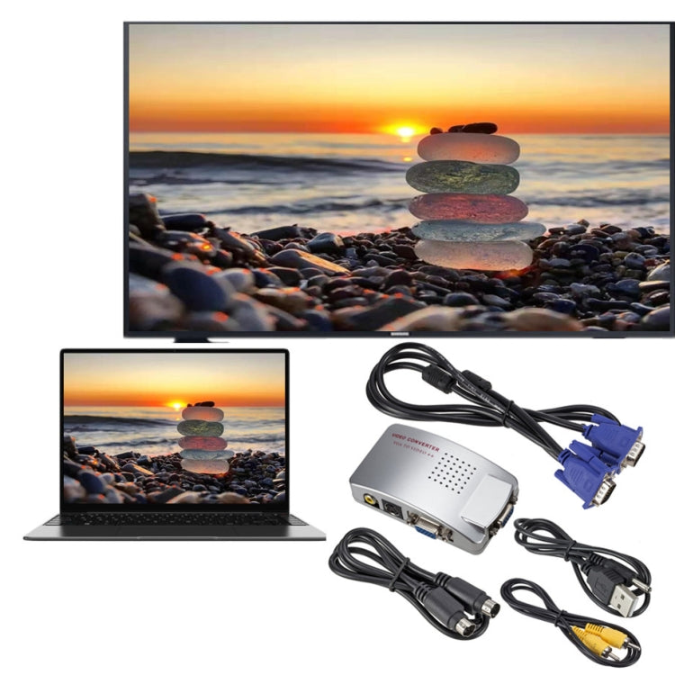 Convertitore per PC Convertitore da VGA a AV Convertitore video